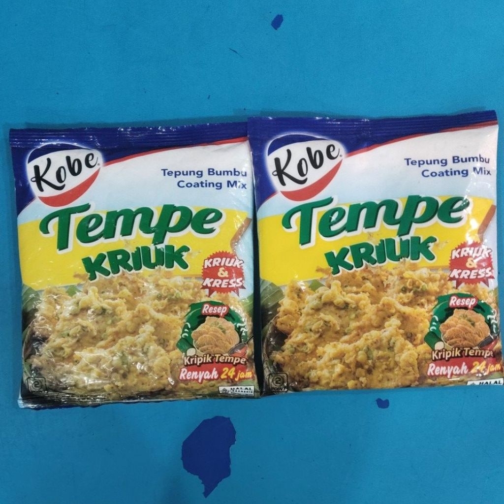 

Kobe tepung bumbu Tempe kriuk 200gr