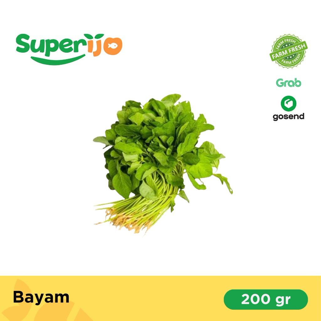 

Grosir sayur segar, Bayam per ikat Murah