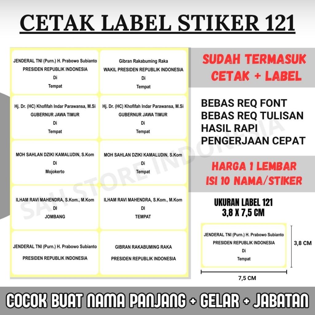 

CETAK LABEL NAMA UNDANGAN PERNIKAHAN BISA COD - CETAK NAMA PANJANG - PRINT STIKER UNDANGAN NO. 121