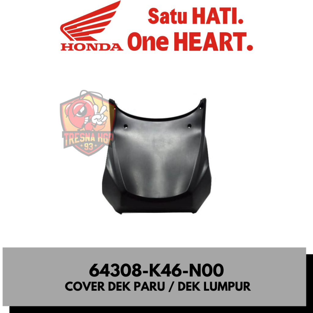 64308-K46-N00 COVER DEK PARU DEK LUMPUR VARIO 110 FI K46 ORIGINAL | COVER FR LOWER 64308K46N00