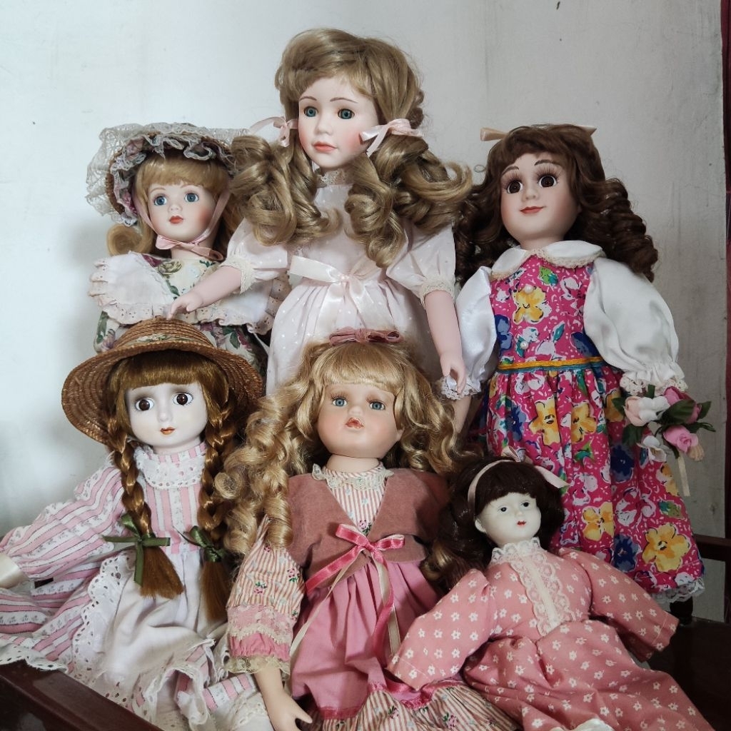 Check Out Link Porcelain Doll Boneka Porselen Keramik Vintage