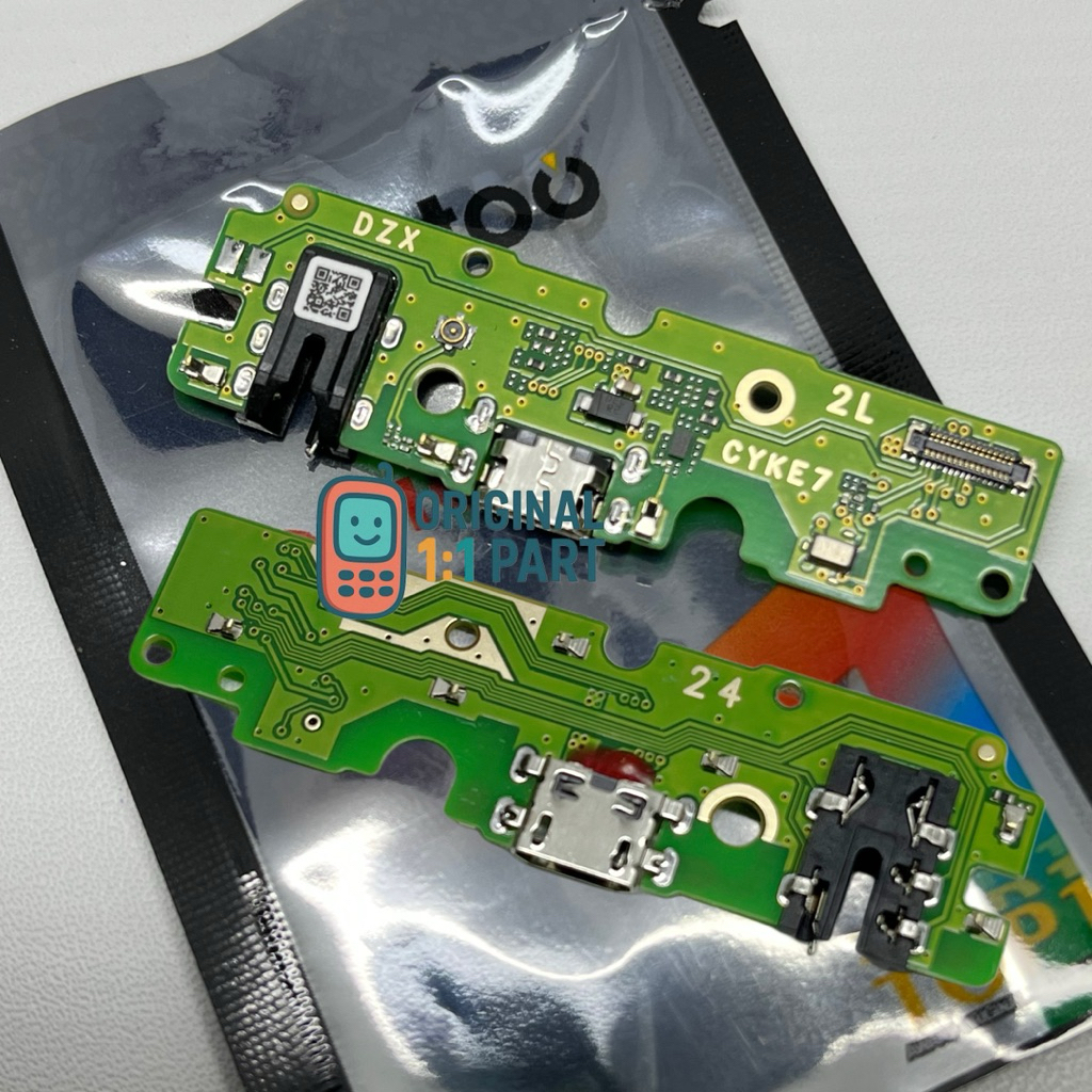 PAPAN CAS / KONEKTOR CHARGER TECNO POVA 6 PRO 5G  ORI 1:1 FULL IC