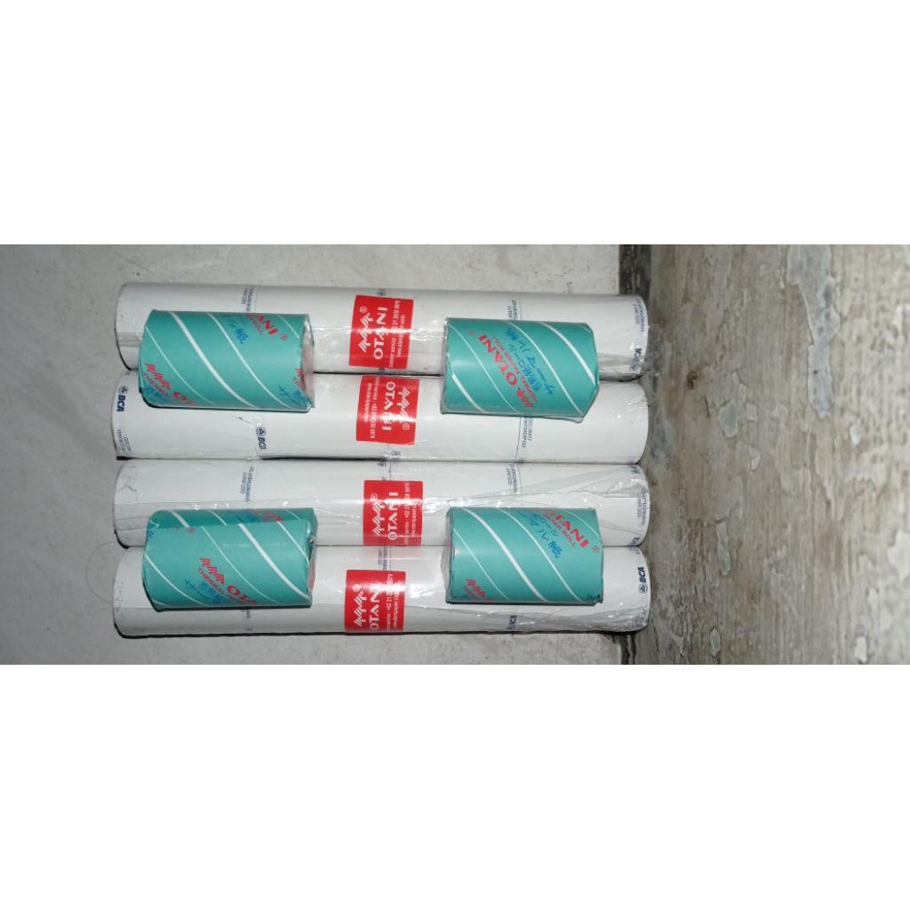

kertas thermal struk kasir roll 58mm ( merek BCA) kualitas bagus dan Terpercaya
