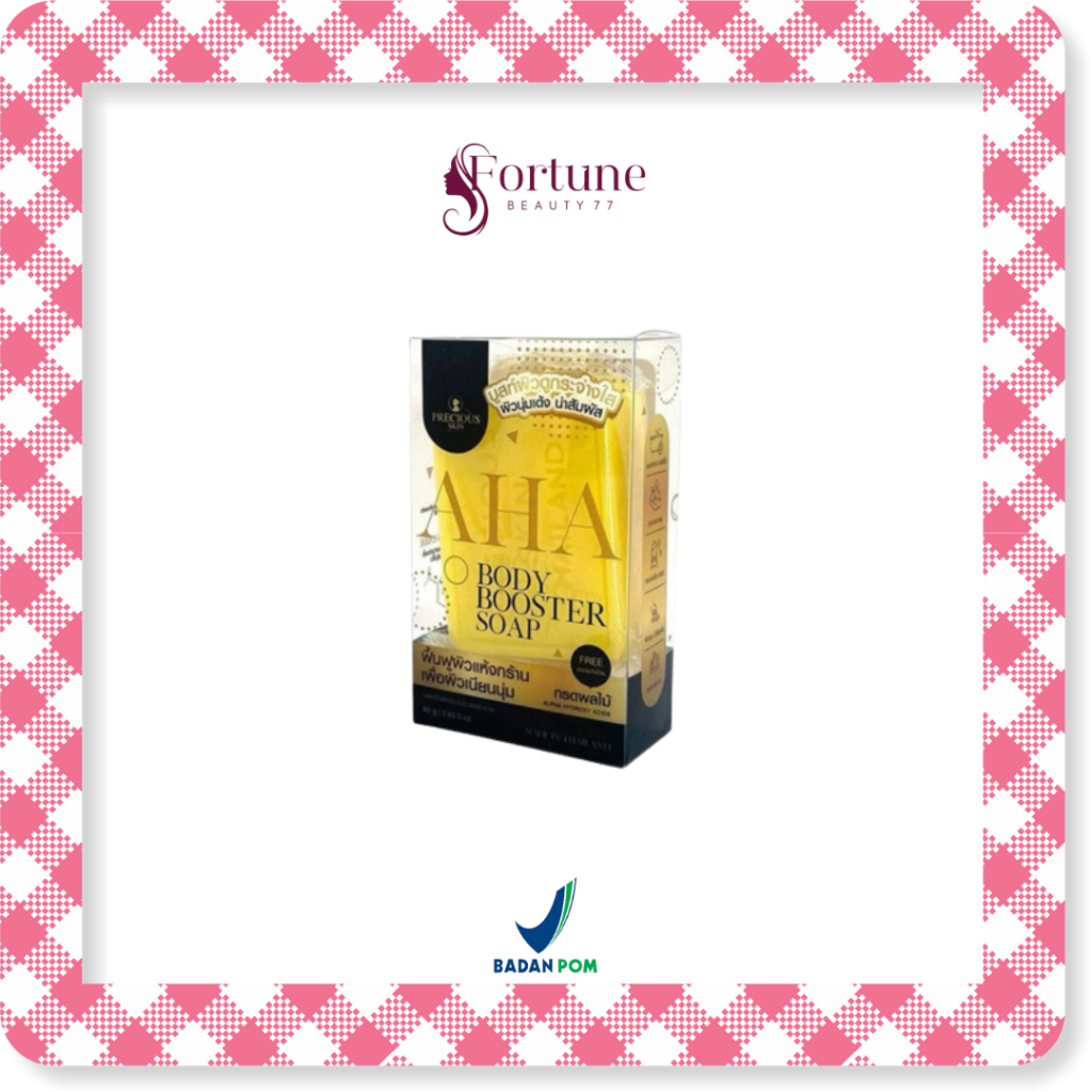 PRECIOUS SKIN THAILAND AHA BODY SOAP - SABUN MANDI - SABUN BATANG AHA