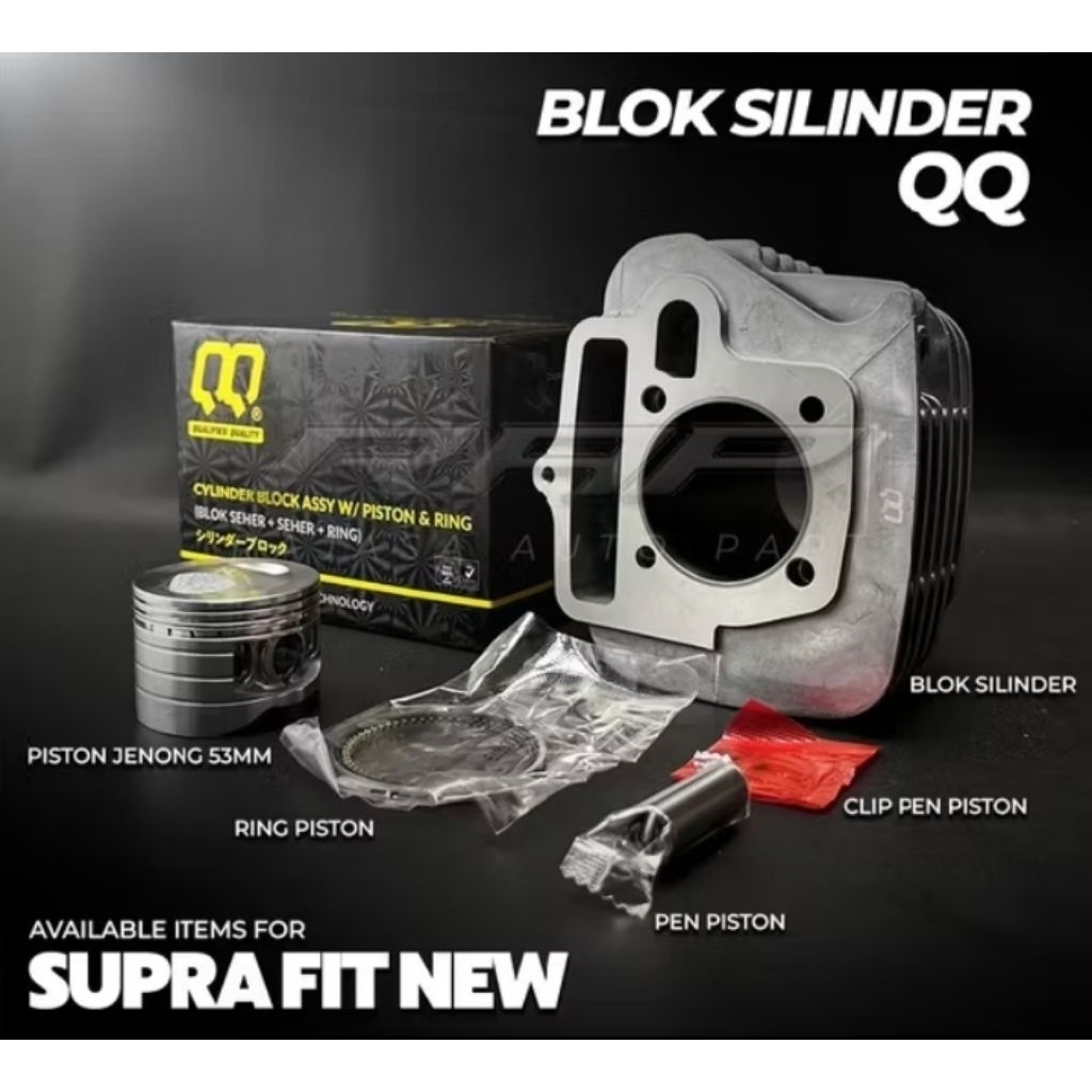 Blok Seher Supra Fit New Bore Up 53mm – Merk QQ