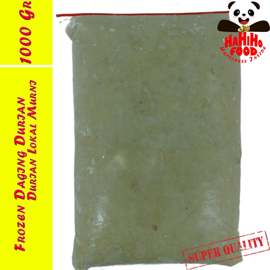 

HaHiHo FOOD Frozen Durian Lokal Murni Beku | Frozen Daging Durian Lokal Beku | Durian Frozen | Frozen Durian Flesh