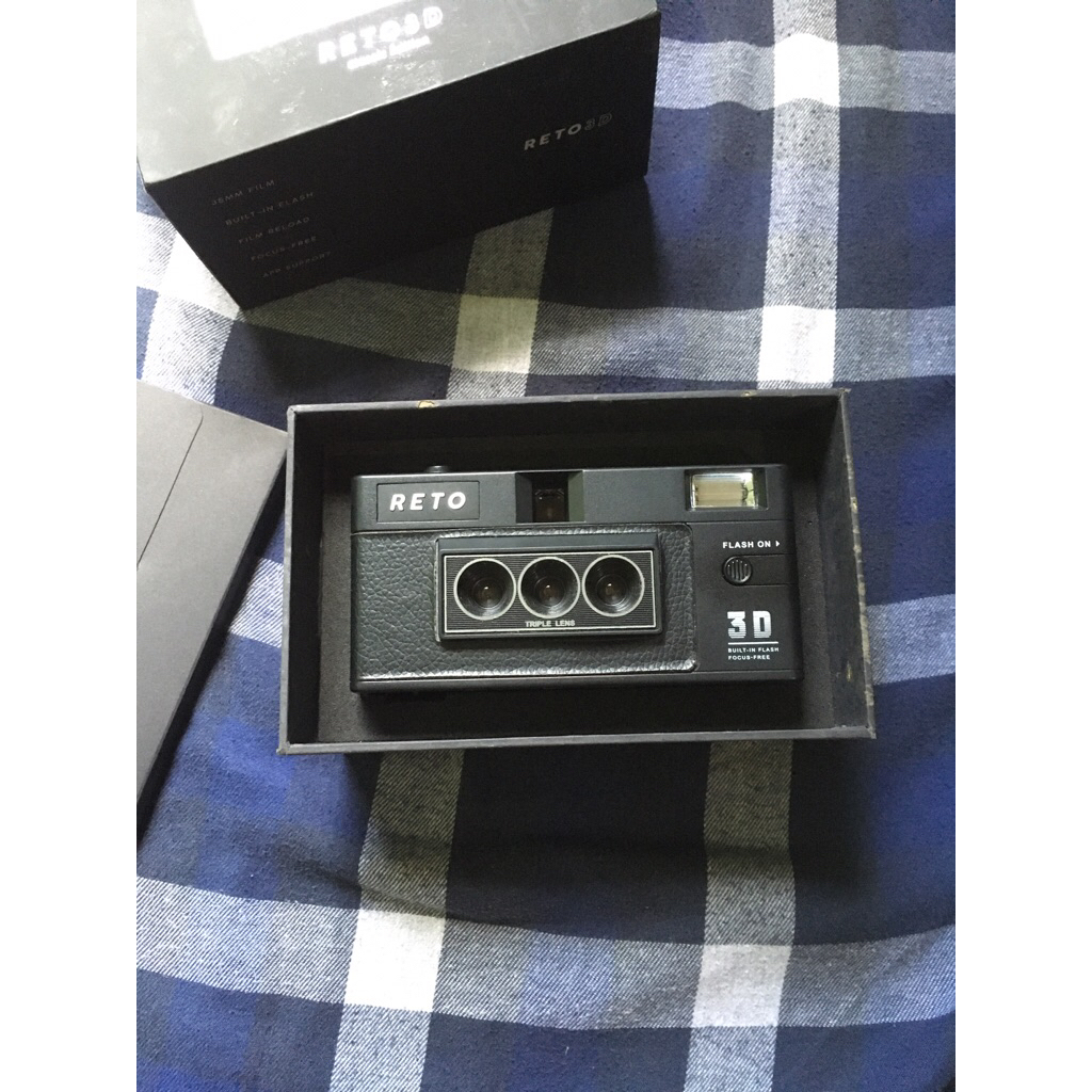 RETO 3D - Kamera 3D Stereoscopic BUKAN OLYMPUS MJU II