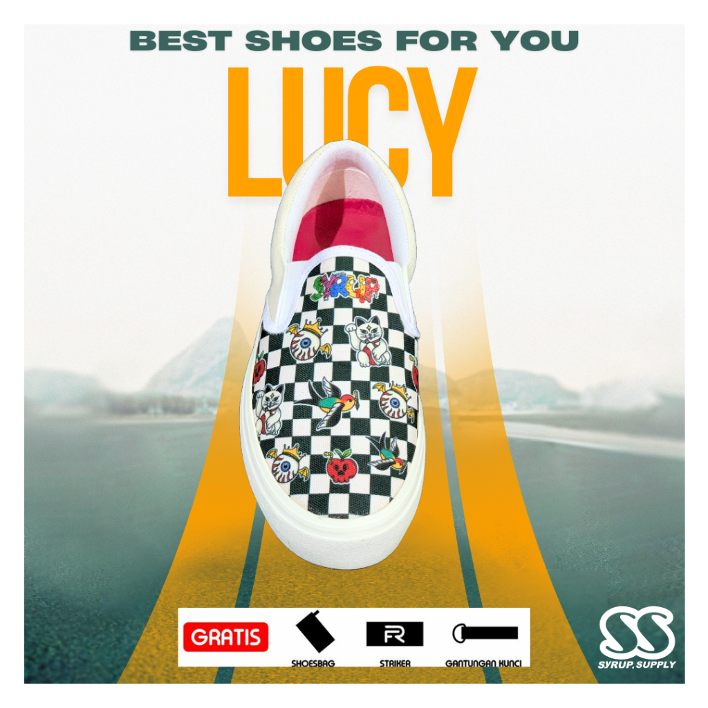 SYRUP SUPPLY l SLIP ON LUCY l SLIP ON CATUR