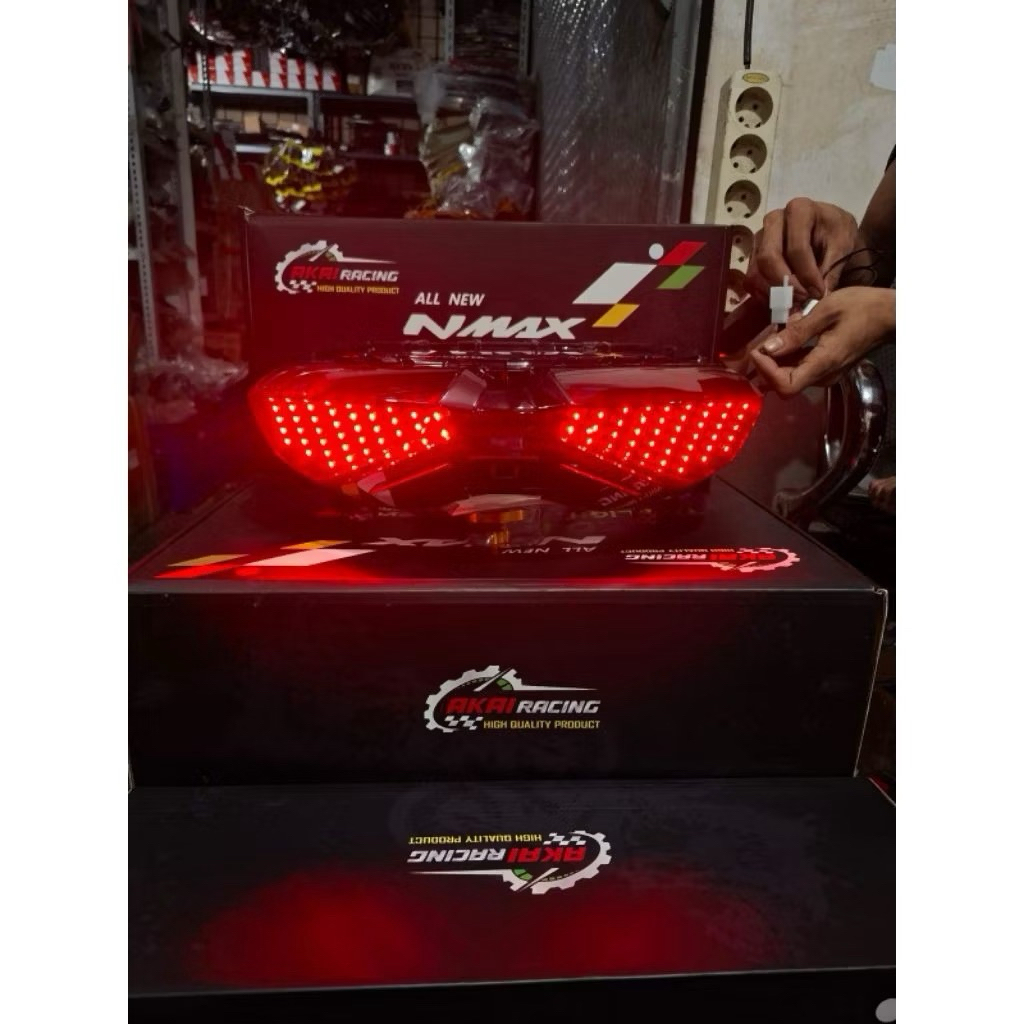 Stoplamp Nmax New 2020 - 2023 8 Mode Lampu Stop Nmax New Coloseum -BorneoVariasiMotor