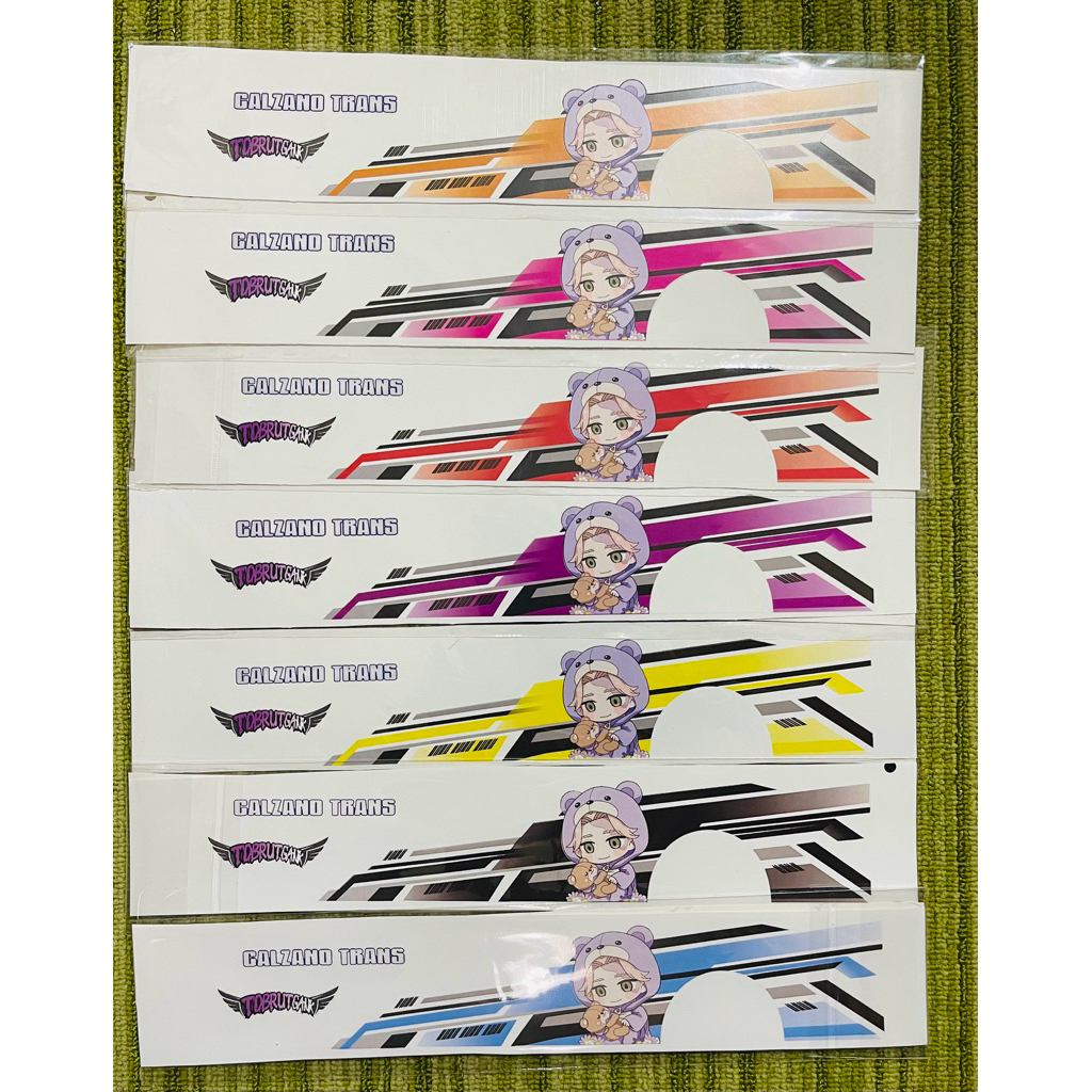 Livery Anime Cuting Miniatur Bus RKC