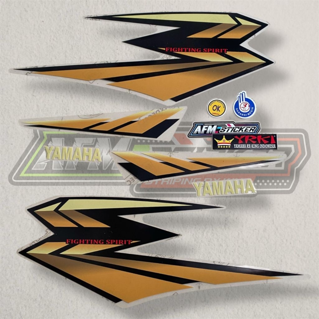 Striping Rx King 2002 Transparan || Striping Rx King