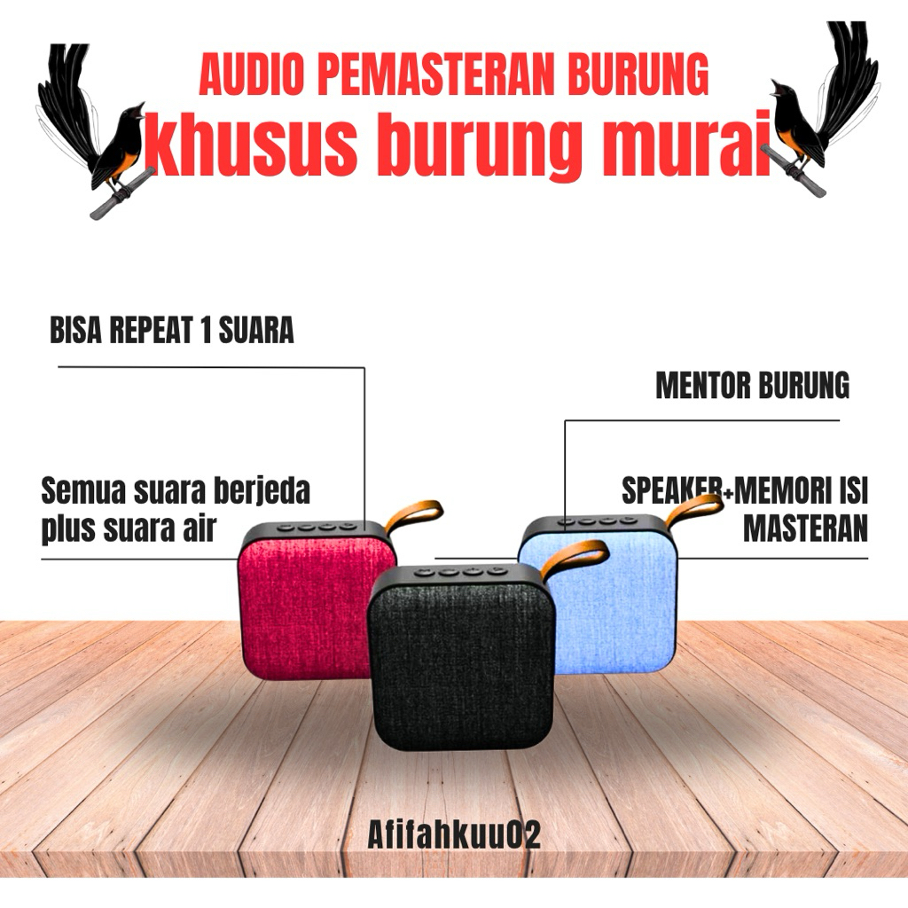 MP3 MASTERAN KHUSUS BURUNG MURAI TERMURAH