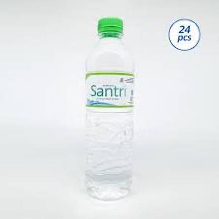 

Air Mineral Santri 600 ml 1 Dus Isi 24 Pcs