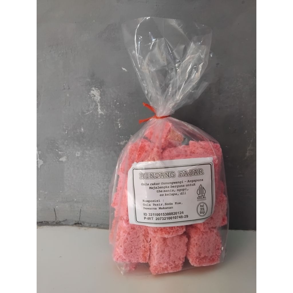 

Gula Cakar Oleh oleh khas majalengka isi 25 biji