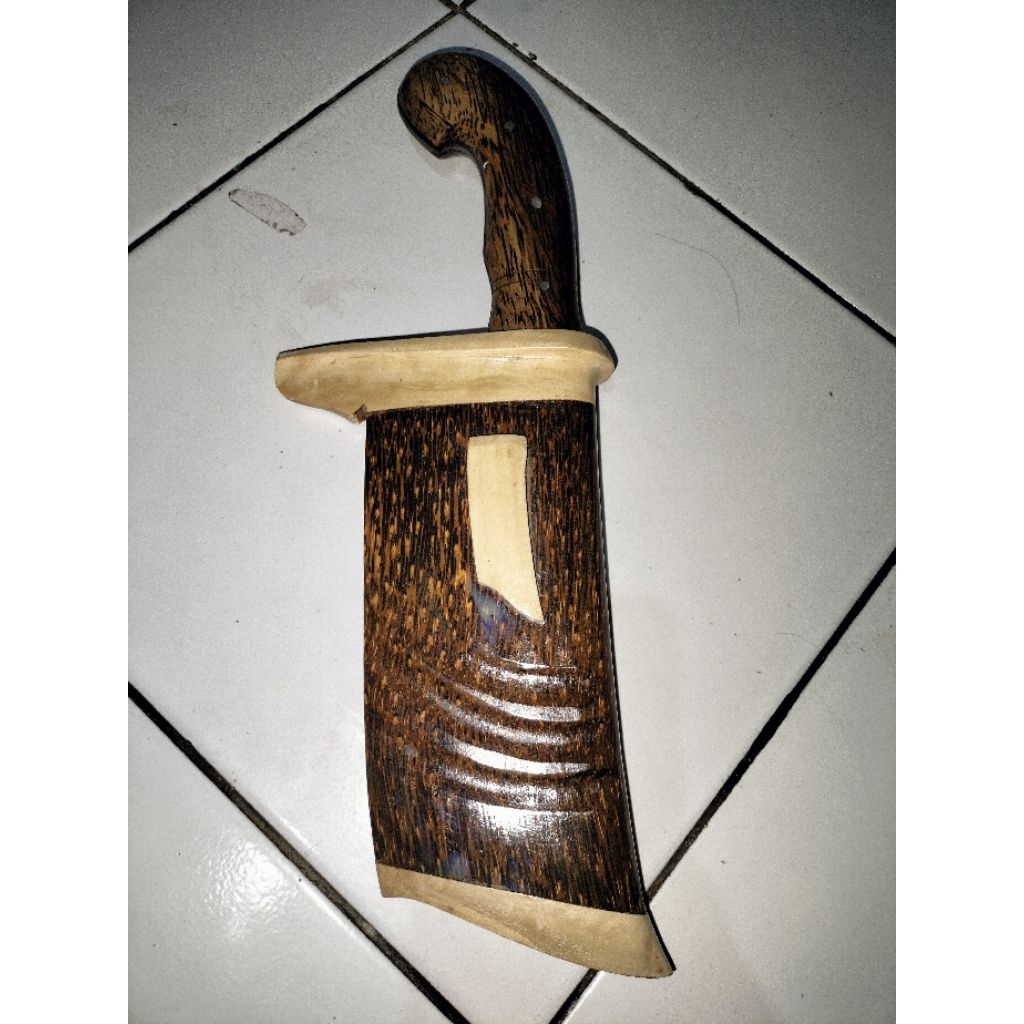 golok cacah kelapa kayu aren