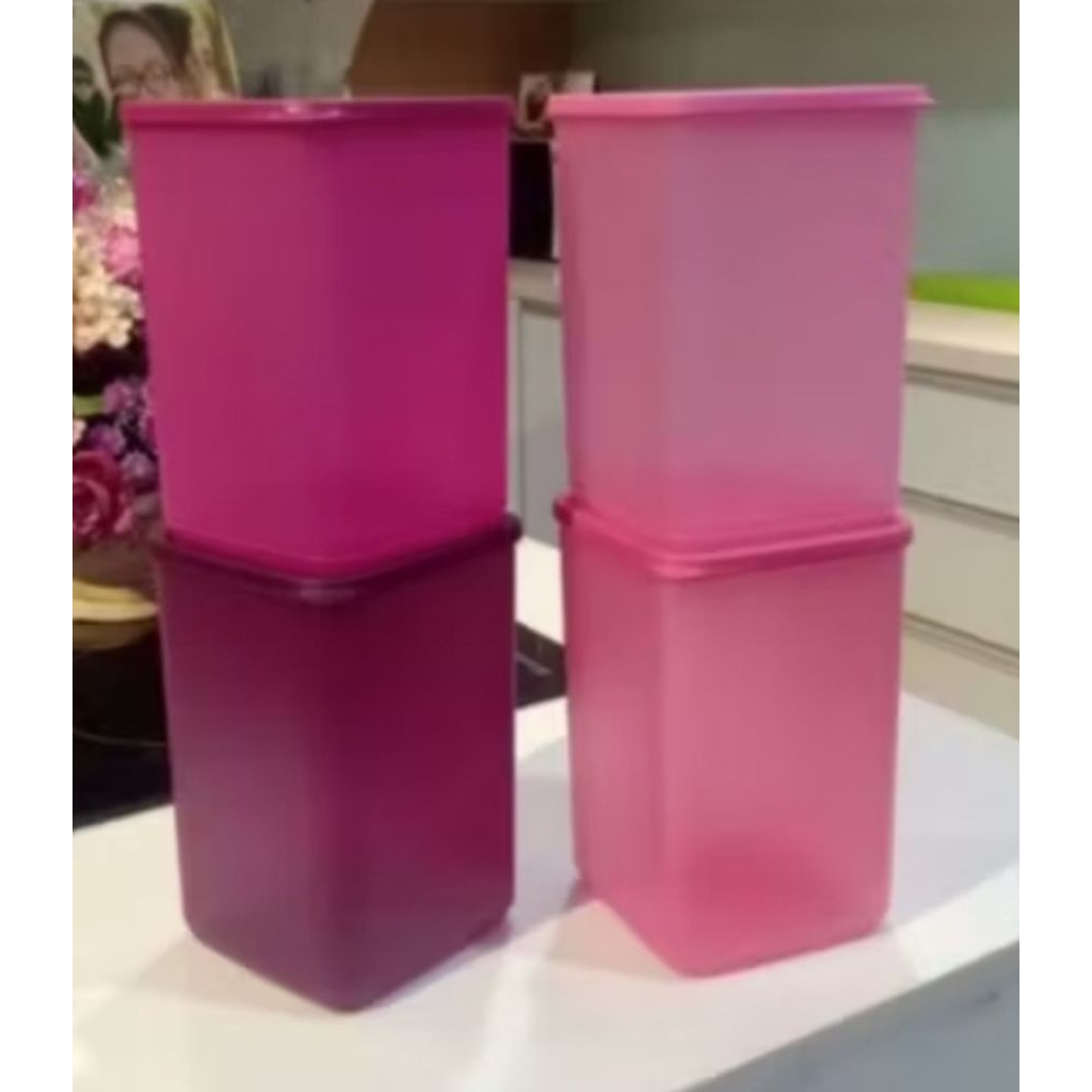 Tupperware Ecer 1pcs Random Tall Summer Fresh 2.2L Medium Tropical 1L