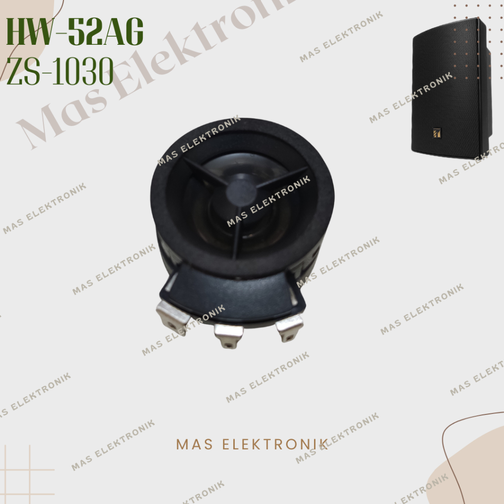 Komponen Twitter Toa ZS 1030 HW-52A HW 52 A ORIGINAL TOA