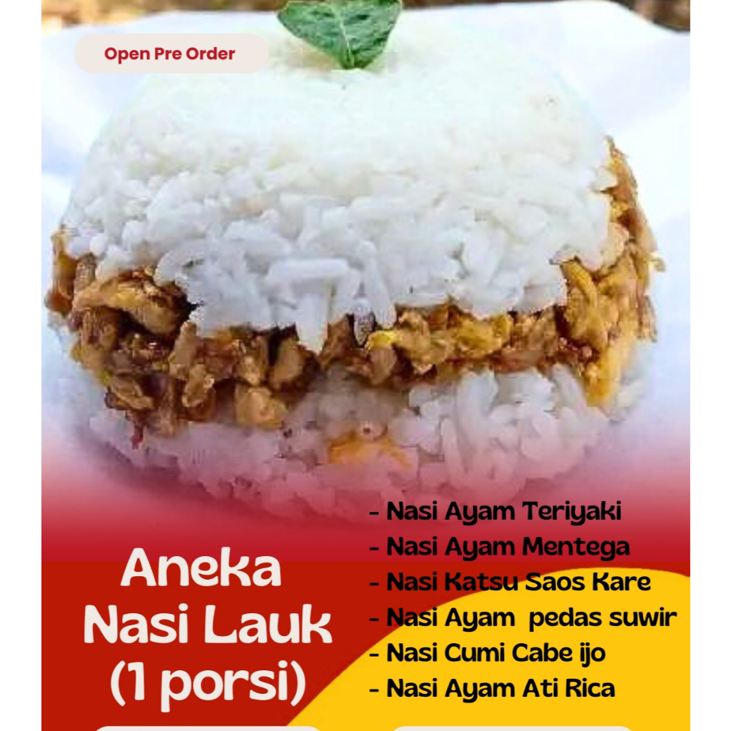 

Nasi Lauk atau Nasi Cokot
