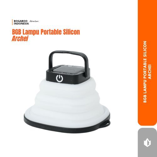 LAMPU PORTABLE SOLAR ARCHIE - Keychain Senter Bogaboo ARCHIE Senter Mini  LED - LED COB - Lampu Flas