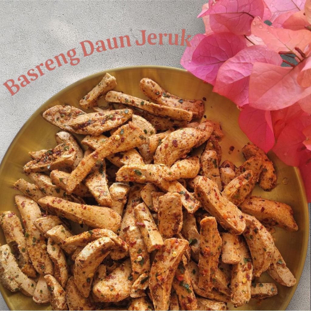 

HottKribo.id - (250gr) Basreng Daun Jeruk Pedas