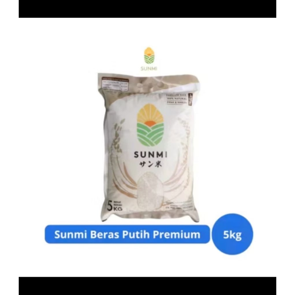 

beras sunmi 5 Kg enak pulen kualitas mirip SUMO