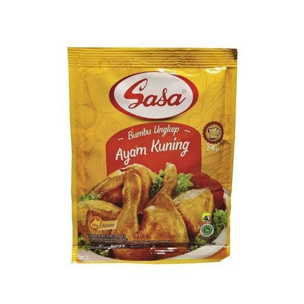 

Sasa Bumbu Ayam kuning 33gr