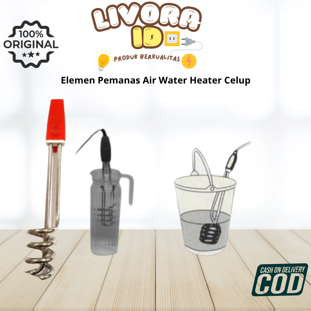 Elemen Pemanas Air Water Heater Celup
