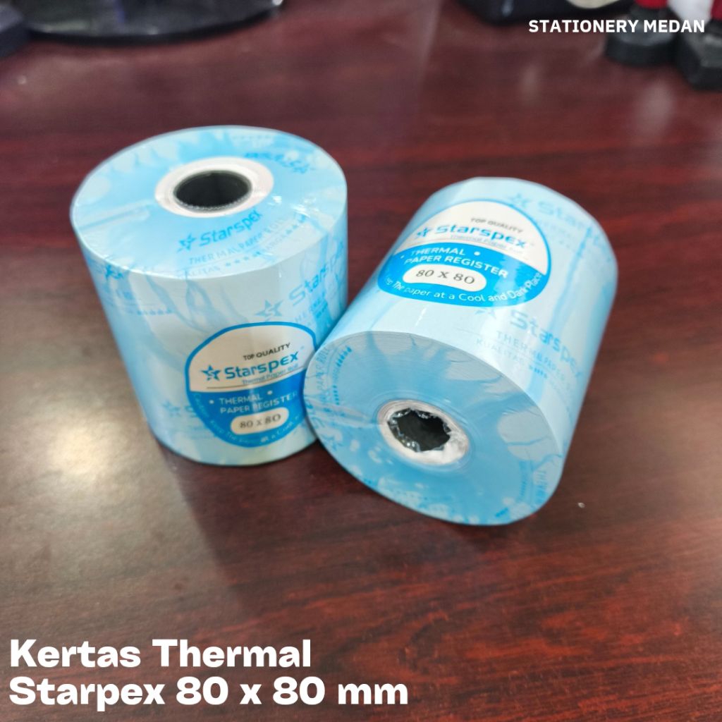 

Kertas Thermal Struk Kasir 80 x 80 mm Starpex ( 1 Pcs )