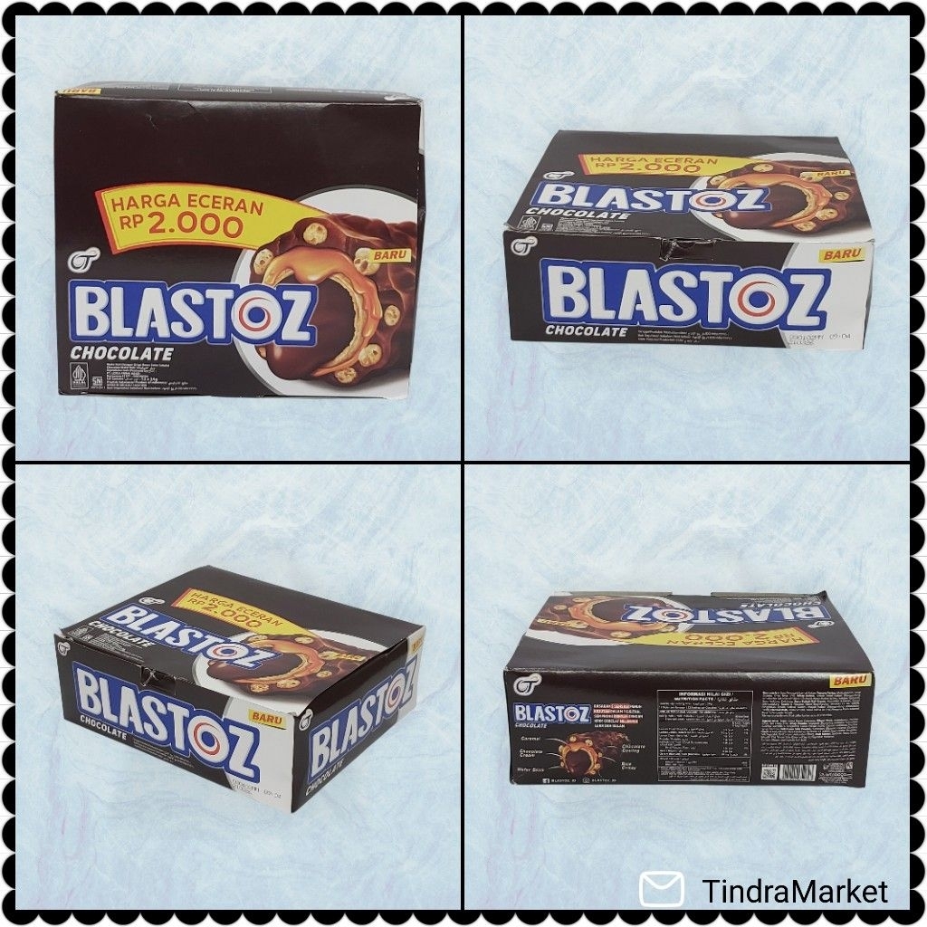 Wafer Roll Blastoz Chocolate
