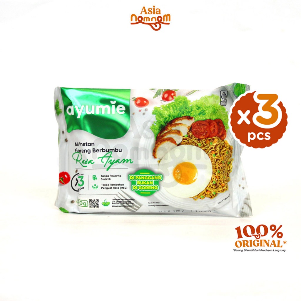 

Ayumie Mi Instan Goreng Rasa Ayam - Bundle