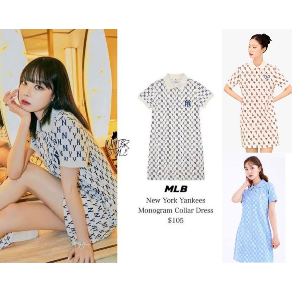 Dress MIDI MLB Polo Wanita