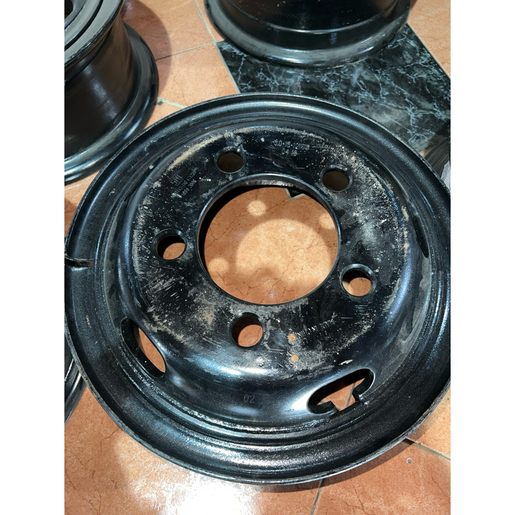 Velg Truk Topu 600 16 12MM lubang 5. Ragasa ps100 ps120 Dutro Dyna new
