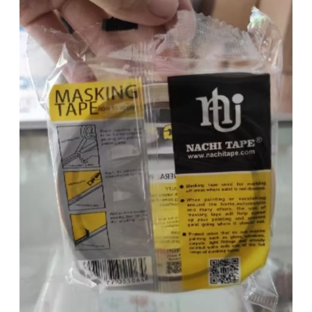 

Isolasi kertas Masking tape Nachi 1 inch