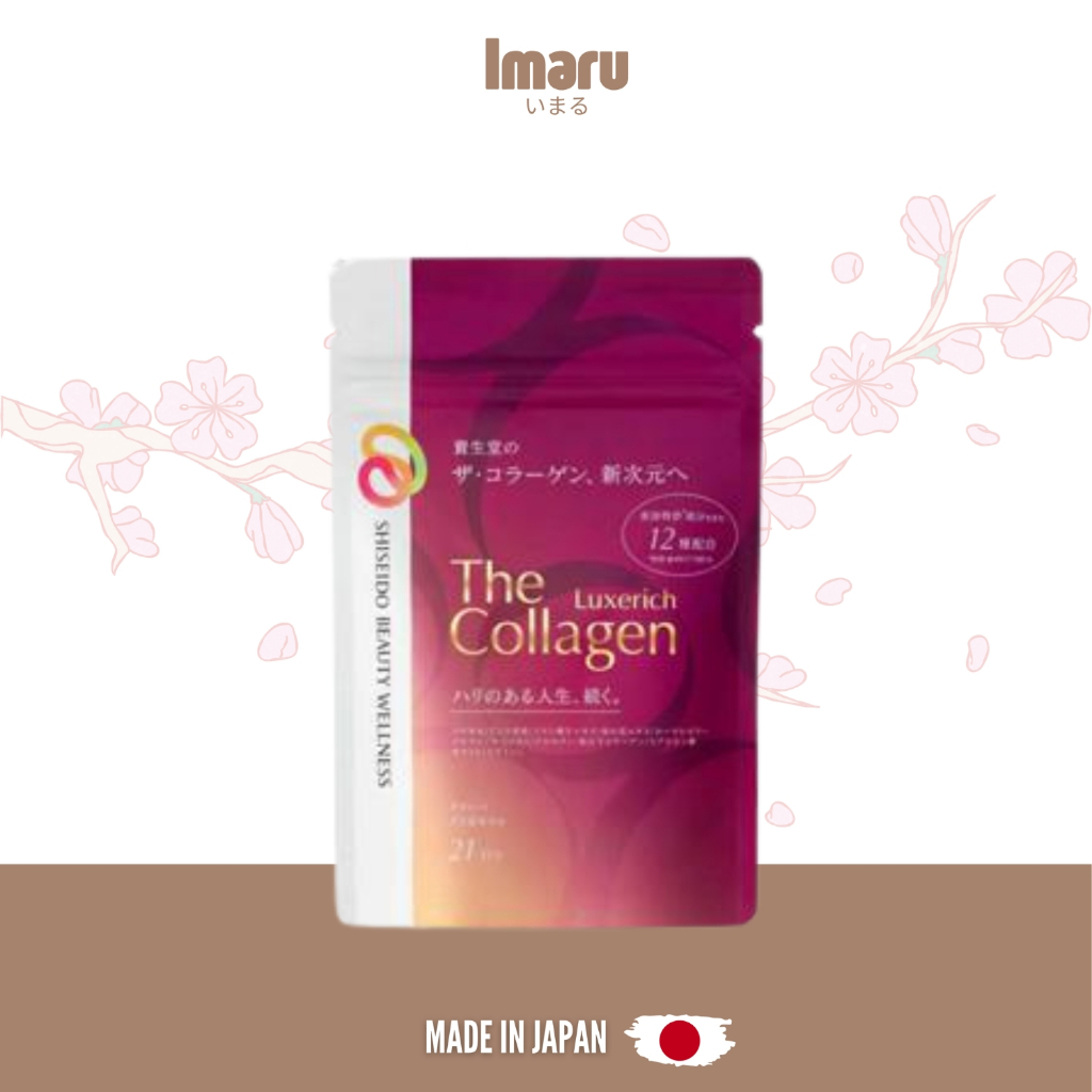 Shiseido The Collagen Luxerich Tablet 126 Tablets 21 Days / Kemasan Aman