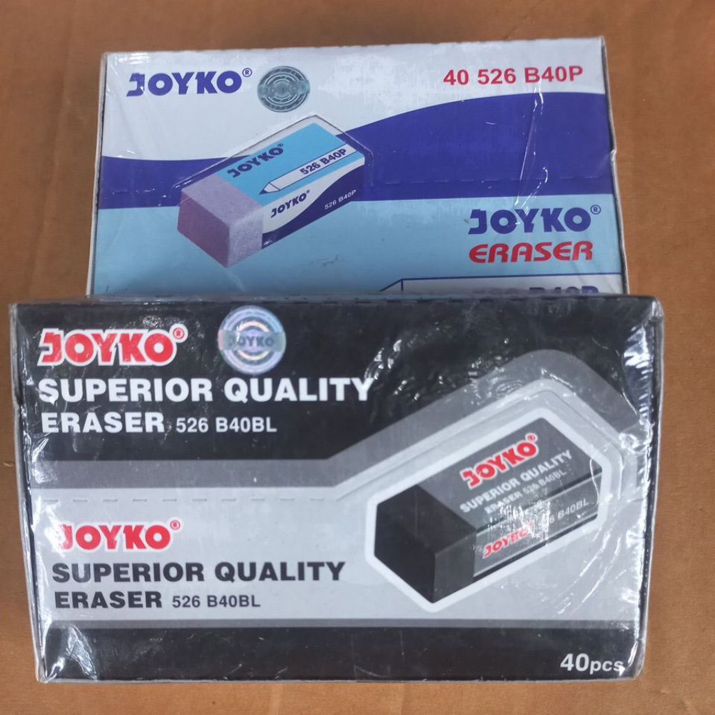 

Penghapus Joyko Kecil stip Pensil B40P 1 Pak (40pcs)