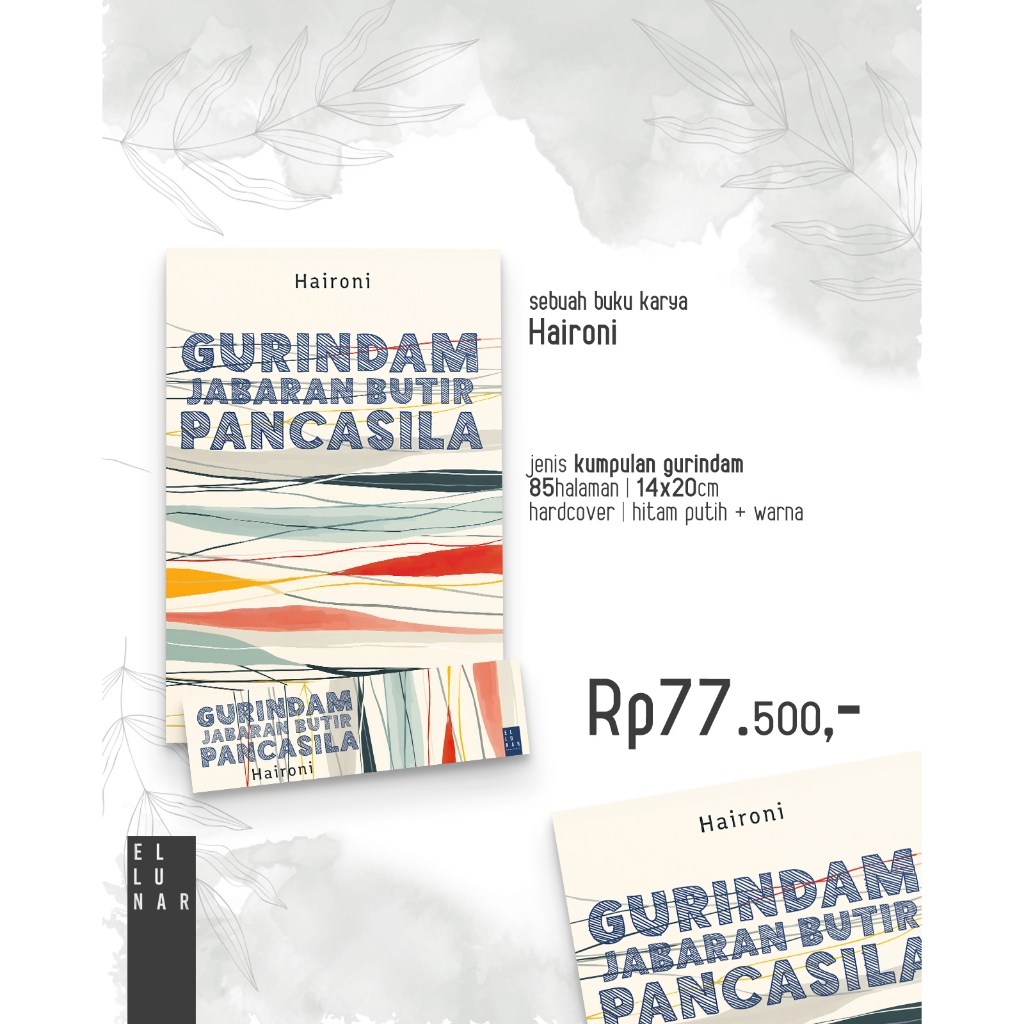 Buku "Gurindam Jabaran Butir Pancasila" Ellunar