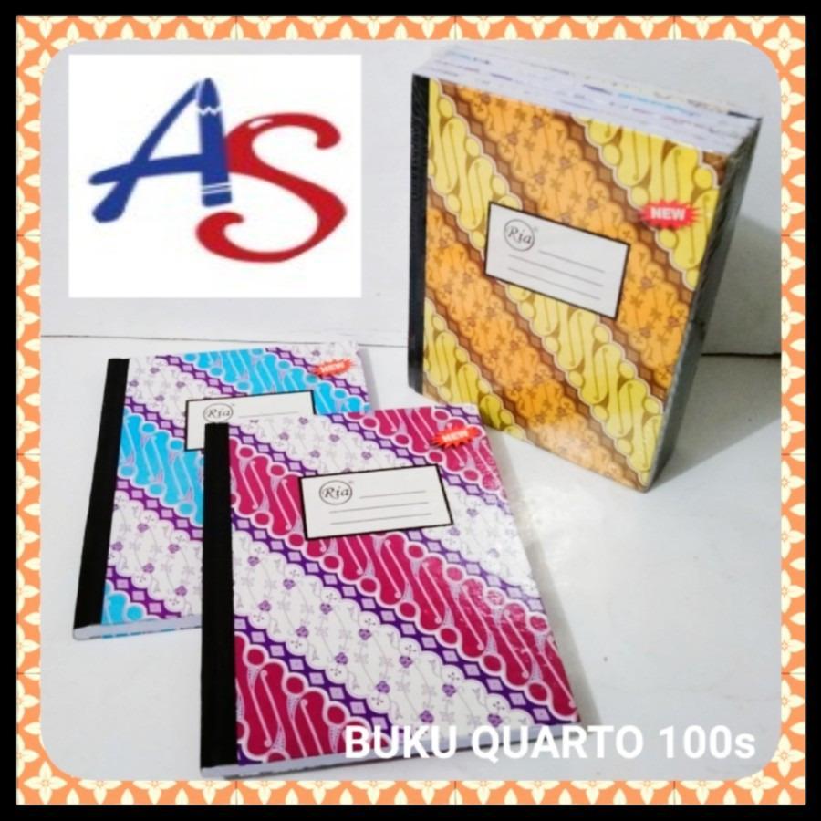 

Buku Kuarto / Quarto RIA 100 lembar