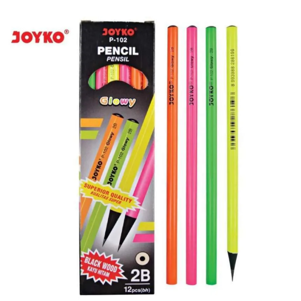 

(ECER) PENSIL/PENCIL JOYKO 2B P-102 GLOWY