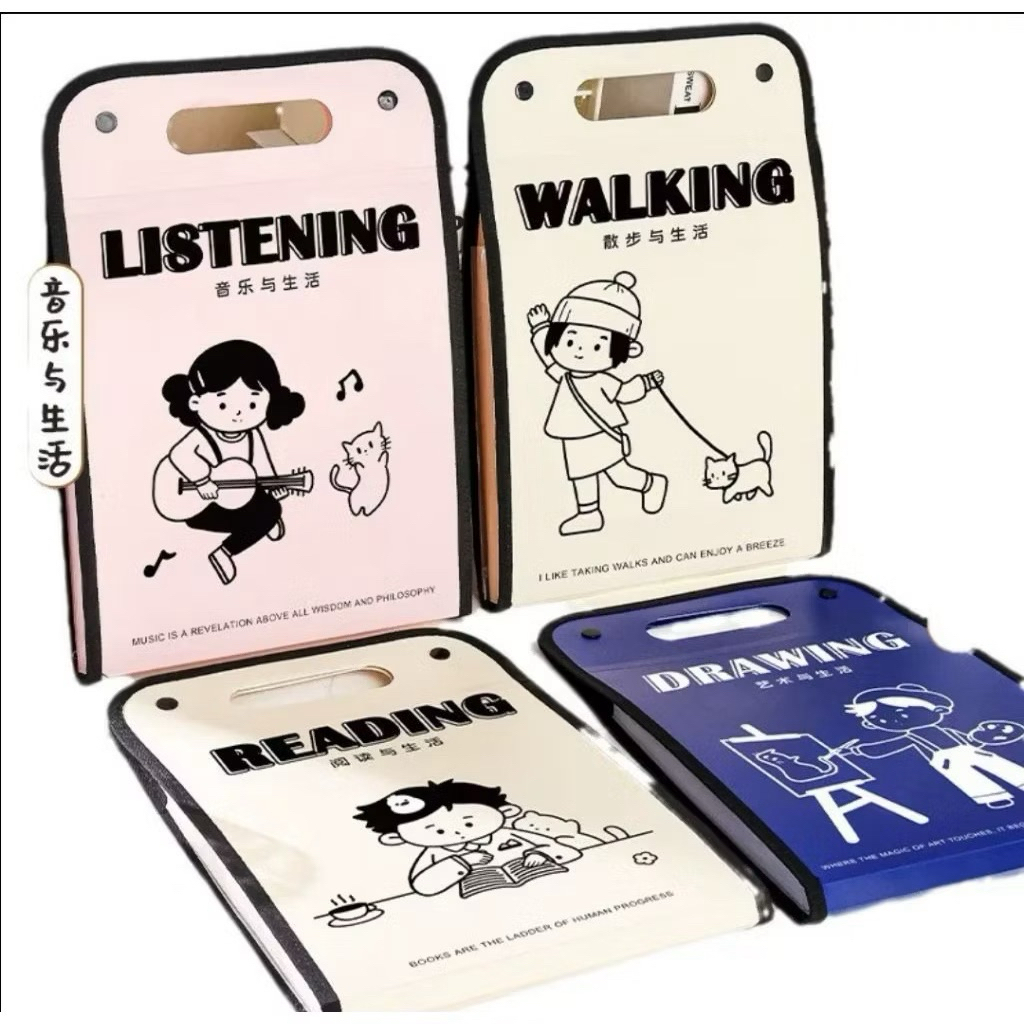 

SON ACC Organizer kertas capybara, Map kertas, Dokumen Keeper slot handle, Folder Map