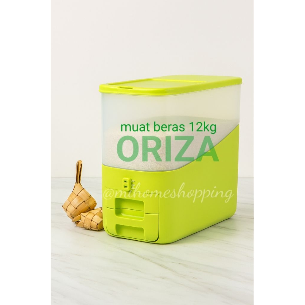 Moorlife oriza tempat beras 12kg promo murah tebal antikutu