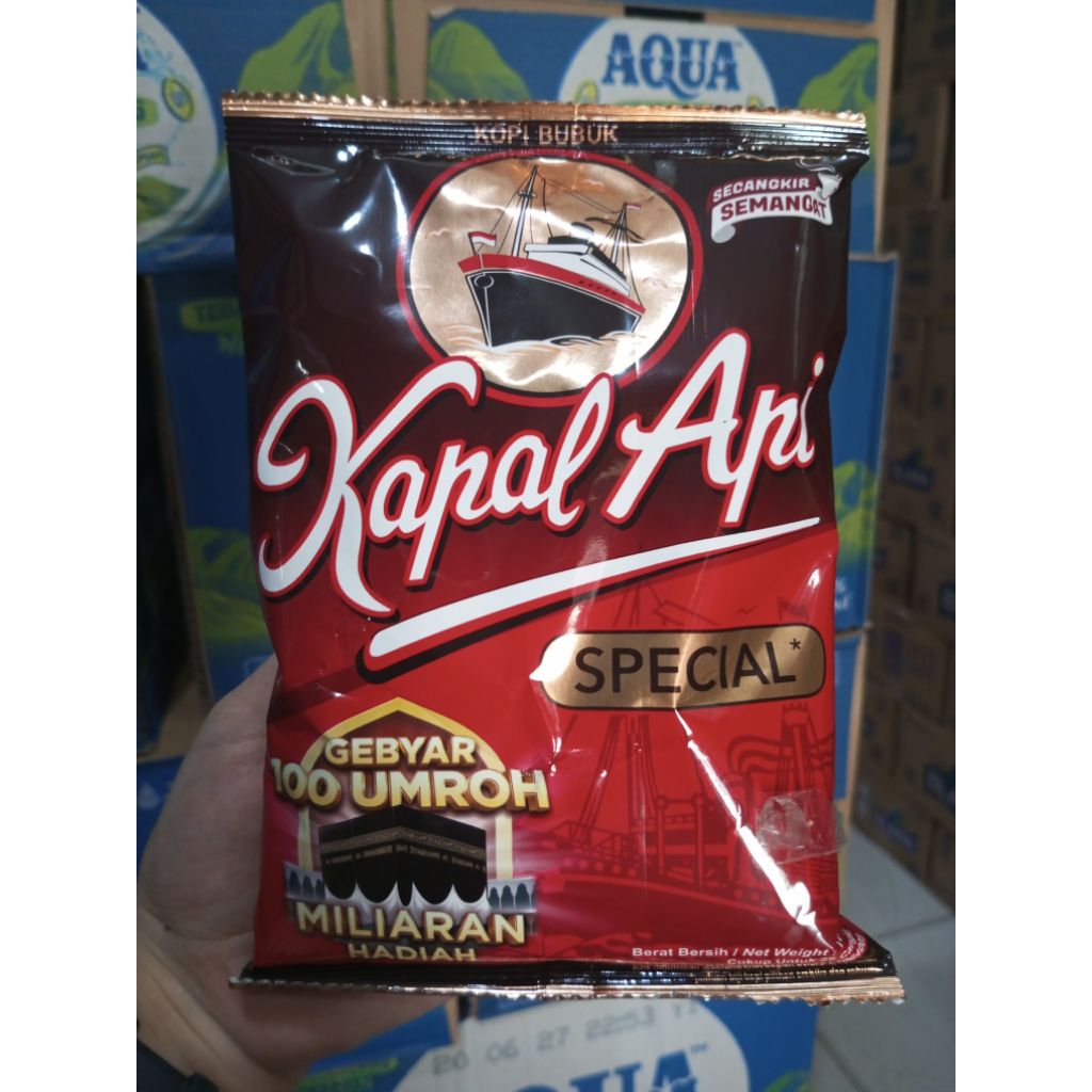 

Kopi kapal api special tanpa gula 150g / kopi kapal api pouch / coffee / kopi kapal api bubuk