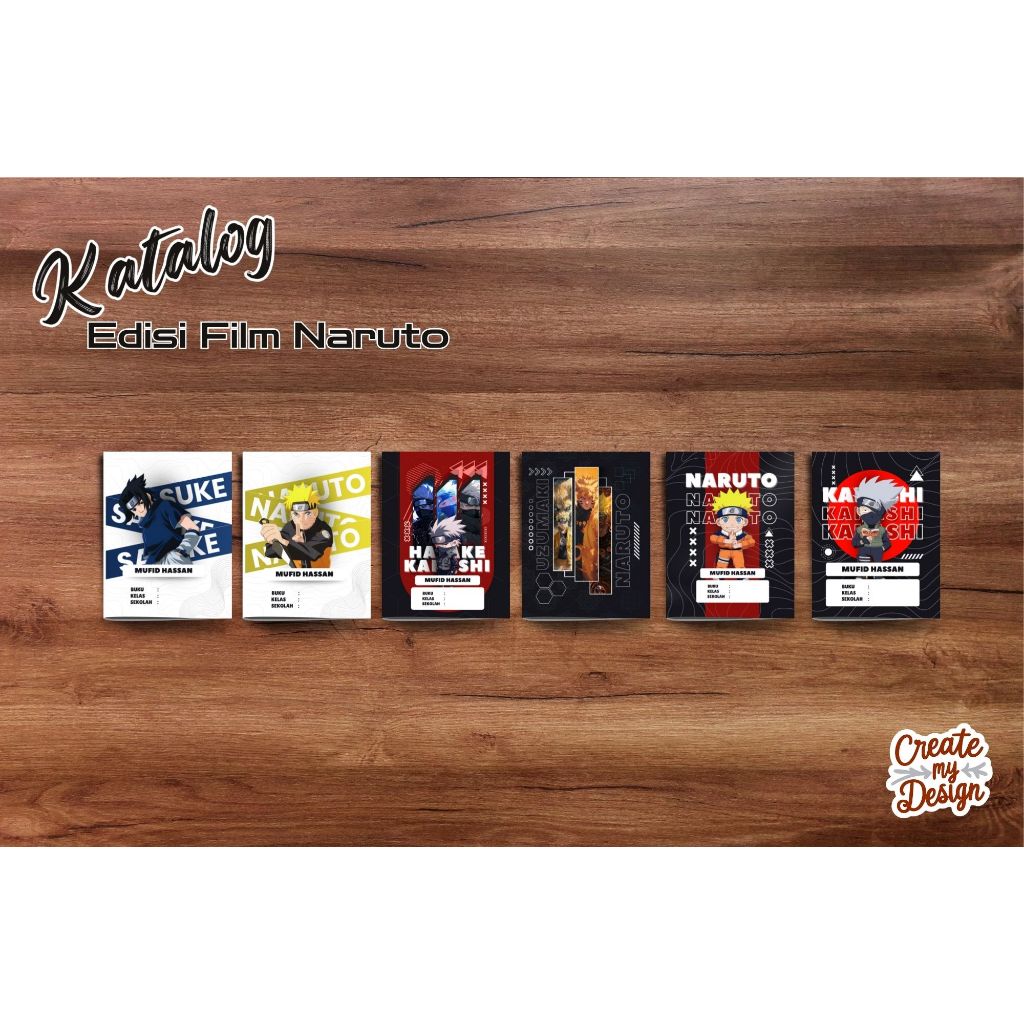 

Buku Tulis Custom edisi Film Naruto
