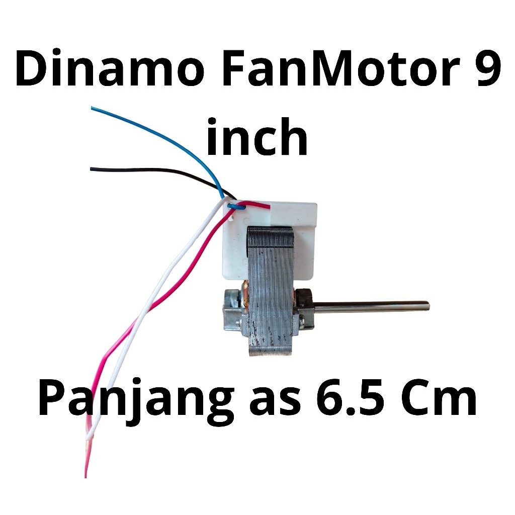 Dinamo Fan Motor 9 Inch – Motor Kipas Angin Mini 100% Tembaga