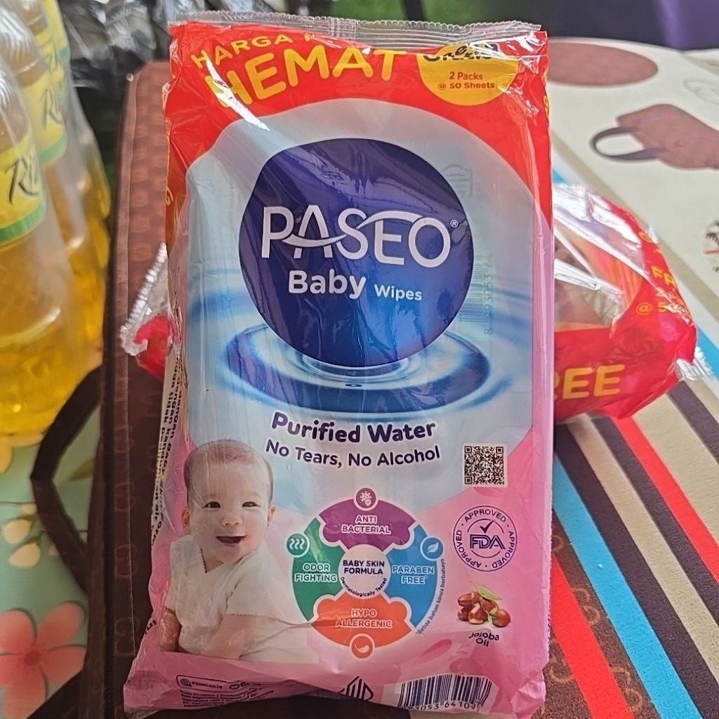 PASEO baby wipes