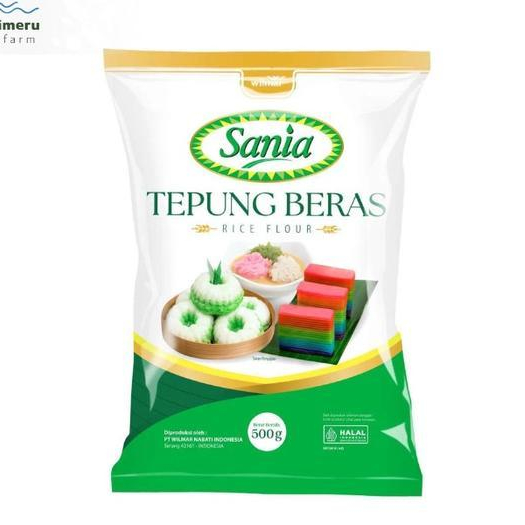 

TEPUNG BERAS SANIA 500GR BAHAN KUE PREMIUM KEMASAN ORIGINAL