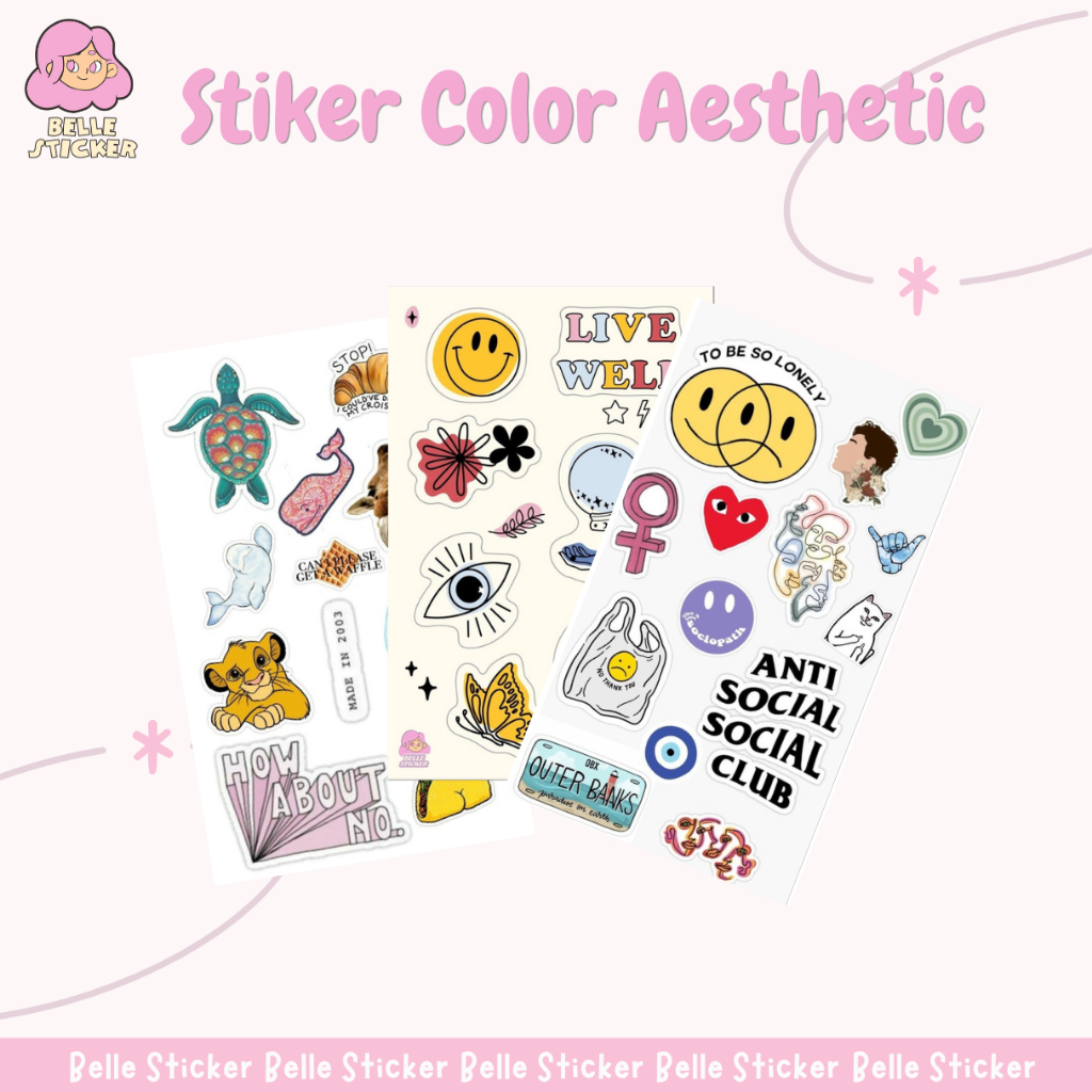 

Stiker Aesthetic Girl Sticker Laptop Sticker Tumblr Sticker Lucu Sticker Diary (Bisa COD)