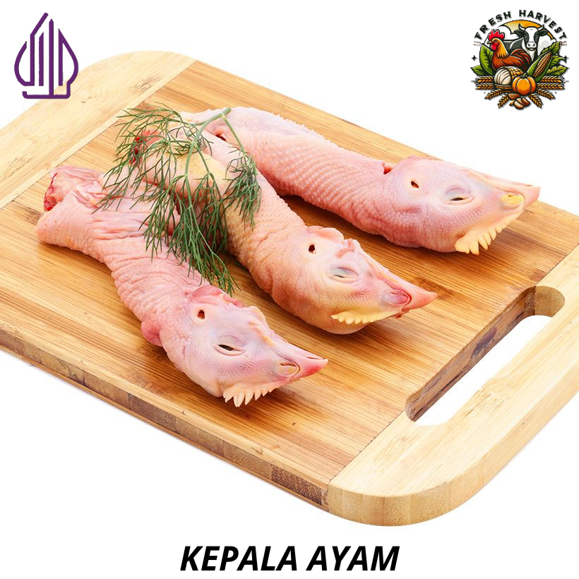 

Kepala Ayam (FRESH & FROZEN) kemasan 1KG HARVESTLAND