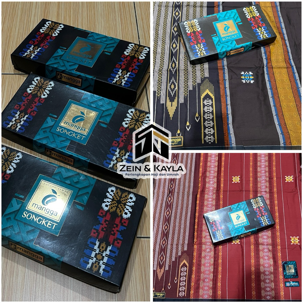Sarung Tenun Premium Dewasa Mangga Songket