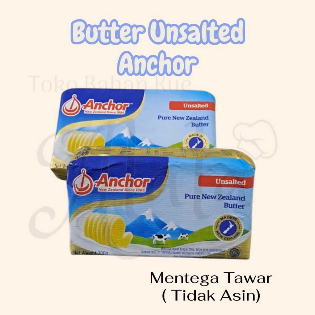 

Anchor Butter 227gr / unsalted / salted / butter premium