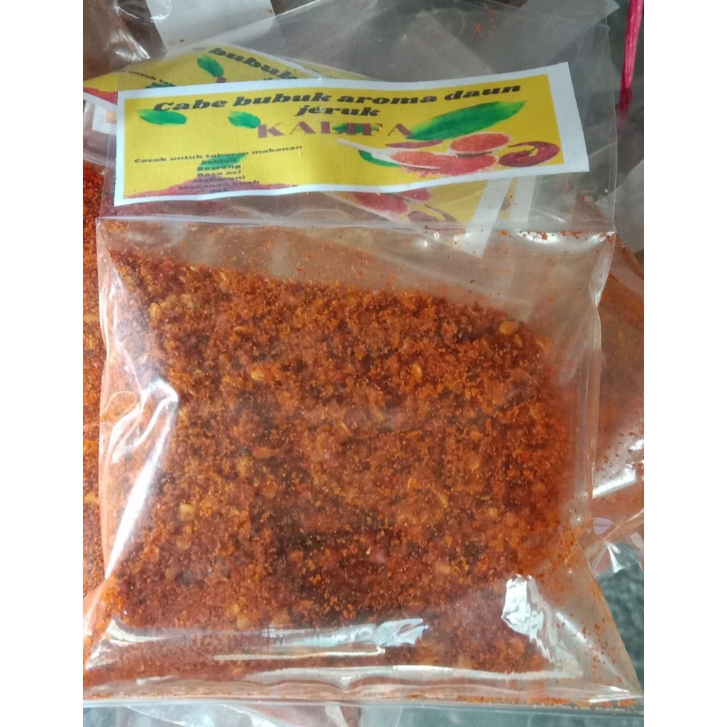 

Cabe bubuk aroma daun jeruk